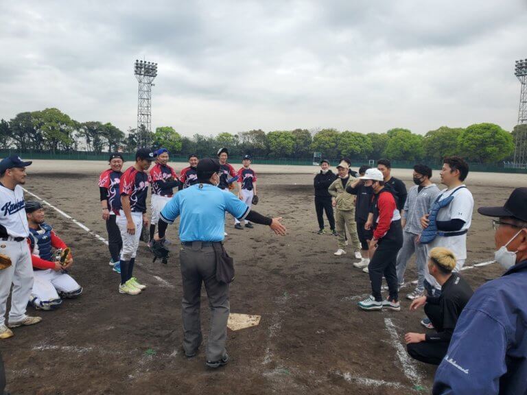 第一エリア野球大会が開催されました